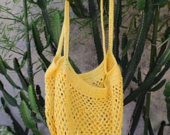 Linen and Hemp Thread Bag Eriko Aoki Japanese Crochet