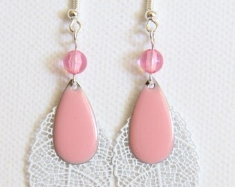 Prints, sequin and beads earrings