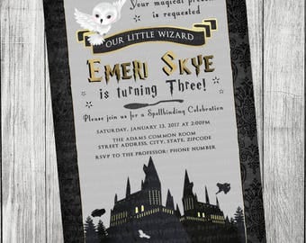 Harry Potter Invitation