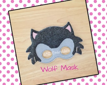 Wolf Mask-Halloween Costume/Mask-Dress Up-Pretend Play-Child's Imaginary Play- Birthday Party Favor-Theme Parties-Wolf-Photo Prop-Masks