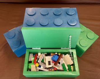 Lego storage boxes (sold individually)