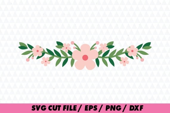 Download Flower svg Floral svg Floral Cricut Flower wreath svg