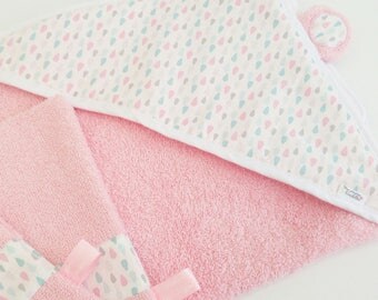 Hooded towel Washcloths DROPLET