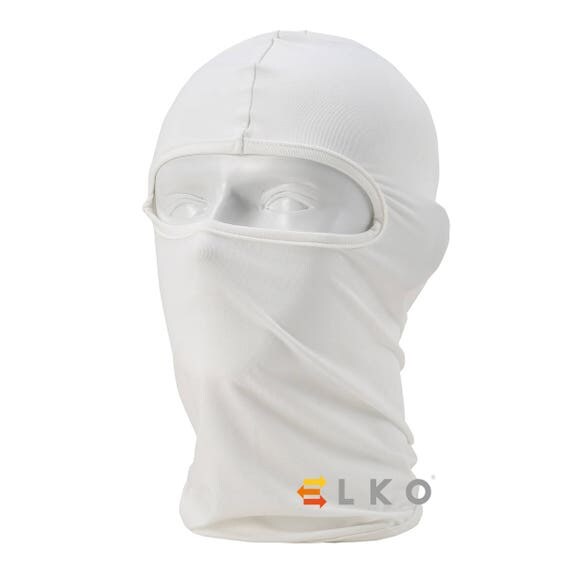 White Balaclava Mask Under Helmet Winter Warm Army Style Neck