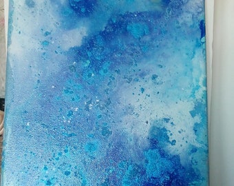 abstract painting series Imagines acrylic abstract painting