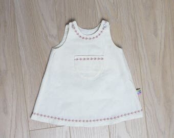 dress from organic cotton and hemp