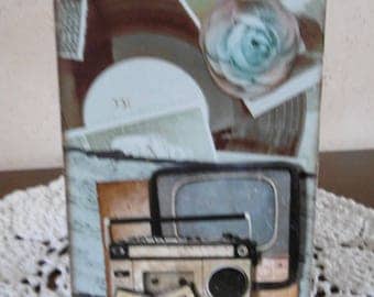 Vintage 50s TV and transistor tapes