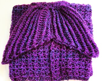 Crochet Mermaid tail blanket (Adult/teen)