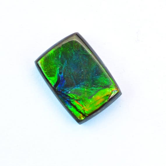 natural Canadian Cabochon Ammolite Stone Loose Gems stone