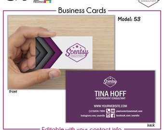 Scentsy Business Card - Digital File