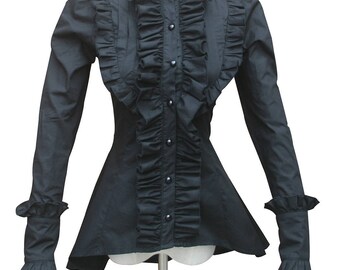 Renaissance Vintage Victorian Gothic Lolita Chemise Girls Peasant Medieval Pirate Wench blouse Shirt Womens Adult Female Costume
