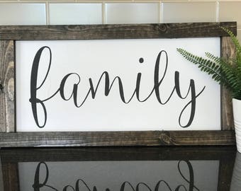 Family signs | Etsy