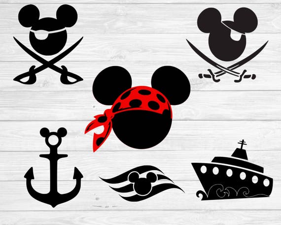 Download Mickey mouse pirate svg mickey anchor svg disney cruise svg
