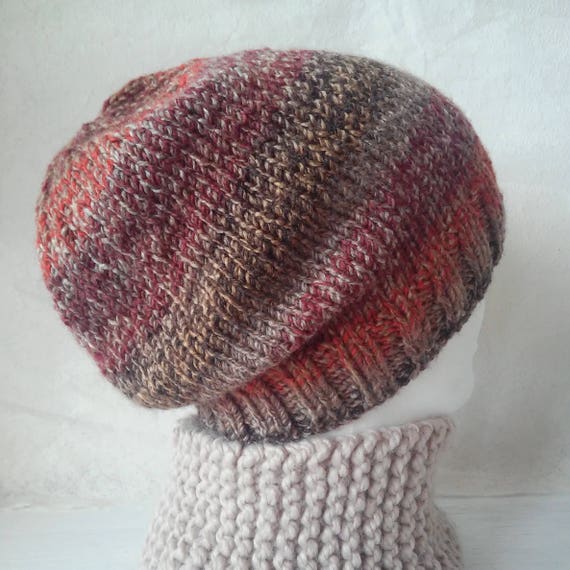 KNITTING PATTERN/ CHARLEY Slouchy BeaniePattern/ Easy ...