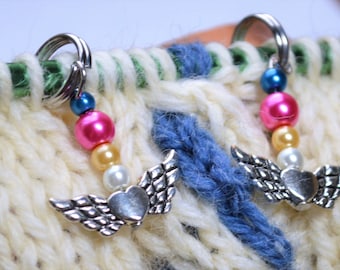 Eternal Sailor Moon Knitting Stitch Markers READY TO SHIP Set of 6
