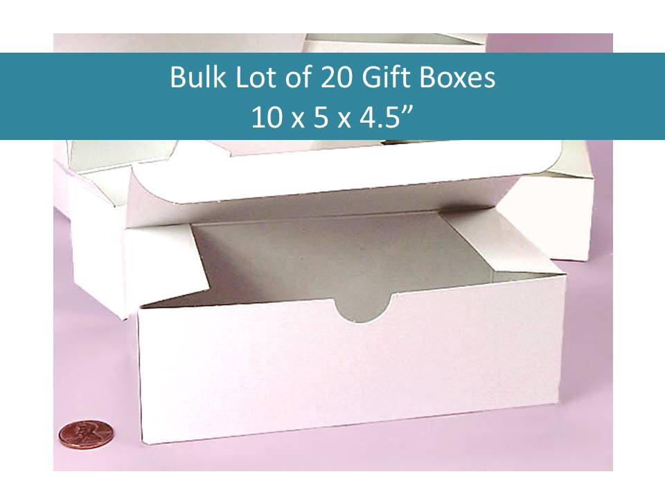 Bulk Gift Boxes 20x 10 x 5 x 4 White