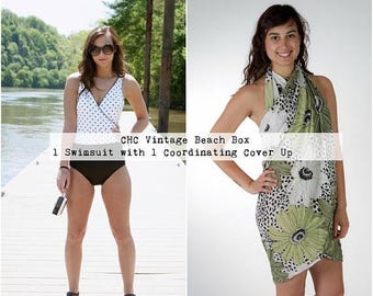 Bikini Set - One Piece Swimsuit - Beach Kaftan - Beach Dress - Plus Size Swimwear - High Cut Swimsuit - Beach Cover Up - Festival Swimsuit