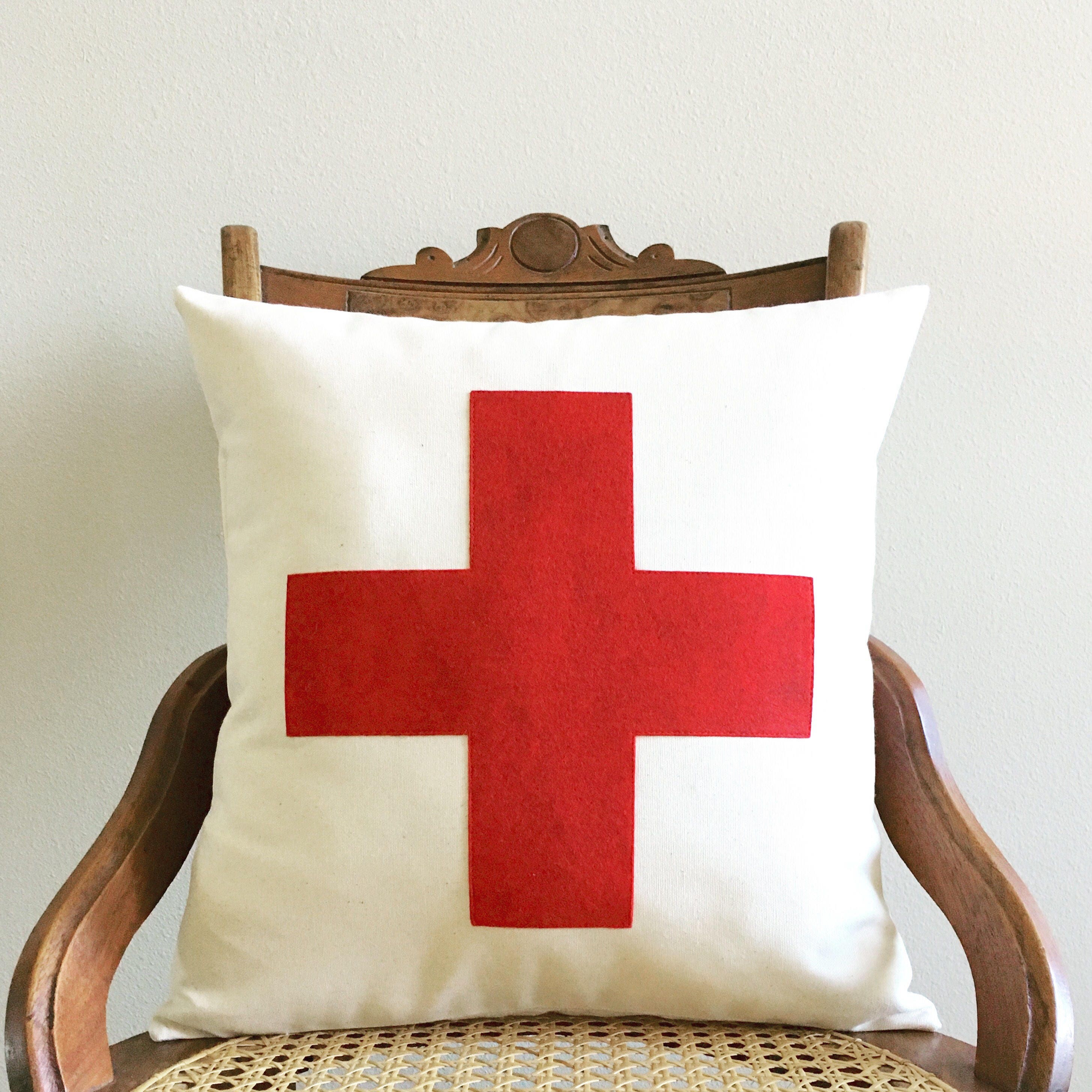 - Swiss Cross Decorative Pillow