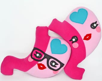 Gastric Sleeve plush toy , Weight Loss Surgery plush toy plushie novelty soft toy pillow