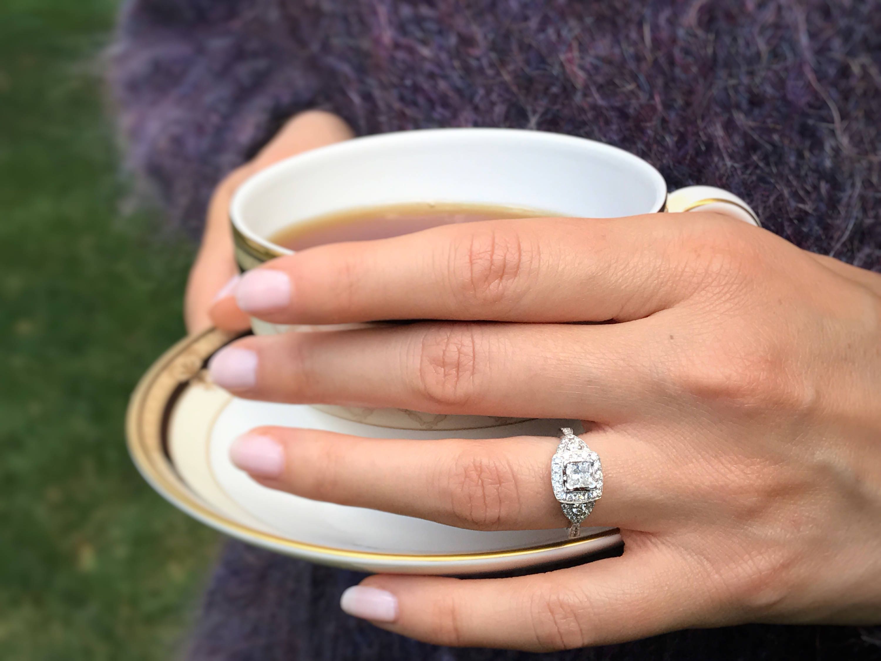 1 carat Diamond Engagement Ring. Offering flexible layaway.