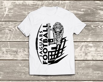 Jaguars Football Instant Download Files - SVG, DXF, EPS, Silhouette Studio, Vinyl Cut Files, Digital Cut Files -Use Cricut and Silhouette