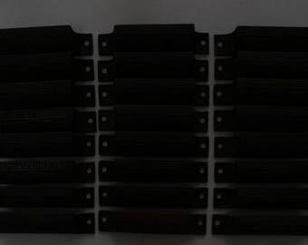 Vintage Cast Iron Drawer Pulls Set of 8