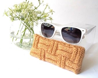 Brown Glasses Case. Eyeglasses Case. Eyeglasses Holder. Sunglasses Case. Reading Glasses Case. Spectacles Case.
