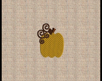 Pumpkin Embroidery Design Mini Pumpkin Embroidery Design Fall Embroidery Design Thanksgiving Embroidery Design 6 sizes