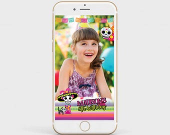 Day Of The Dead Filter, Halloween Filter, Customizable geofilter for any age and event, Customized Filter