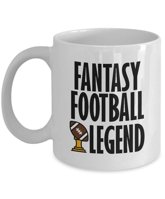 NFL Fantasy Football Legend Funny Mug Gift for Sports Team fan