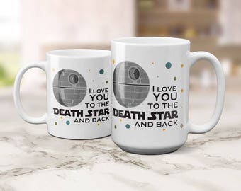 Download I love you to the Death Star and back Star Wars Minimalist