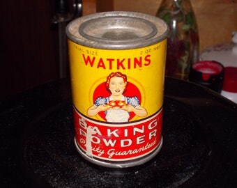 c-vintage watkins baking powder tin