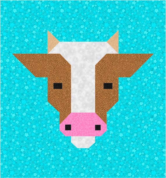 cow-quilt-block-pattern-pdf-instant-download-modern