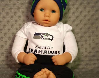 Seahawks Game Day Outfit, Seattle Seahawks, Seahawks Baby Pants | Baby leggings