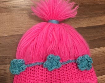 Princess poppy Trolls inspired hat