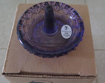 Fenton Rig Tree / Violet / Original Box and Sticker