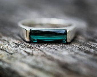 Indicolite Tourmaline Ring 9 - Blue Indicolite Tourmaline Ring - Indicolite Tourmaline Ring size 9 - Blue Tourmaline Ring - Indicolite Ring