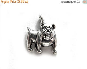 HALF PRICE 10 Silver Bulldog Charms