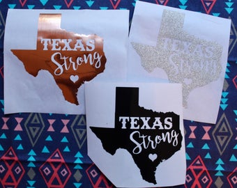 Texas Strong / Texas Strong Decal / Hurricane Harvey / Texas / hurricane relief / hurricane / harvey / houston / rockport / houston strong