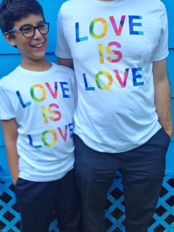 Special Edition! Love is Love Rainbow Pride T-shirt - Gay Lesbian Tees - LGBT Equality Apparel