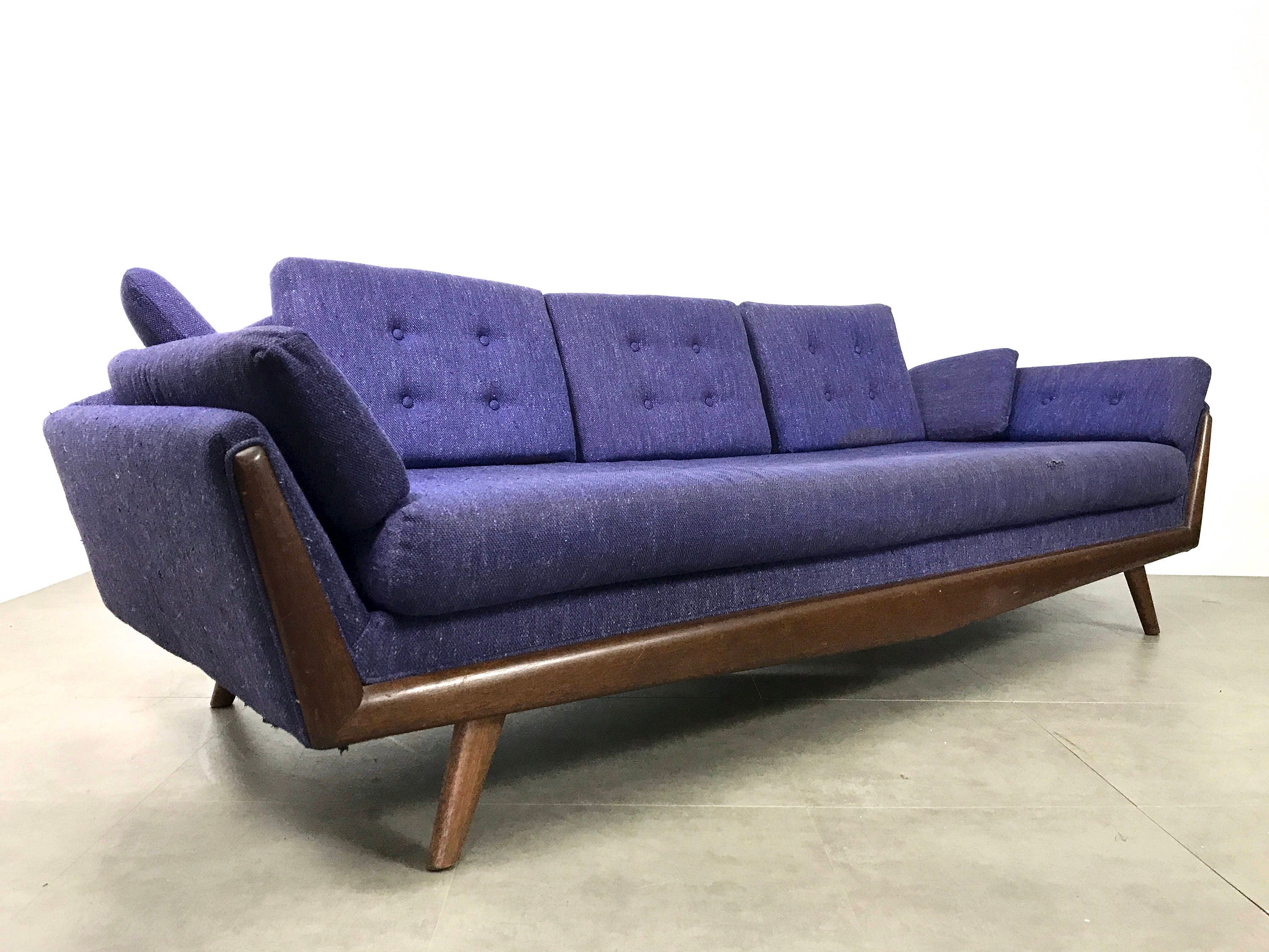 ON HOLD Vintage Adrian Pearsall Style Sofa c1960's