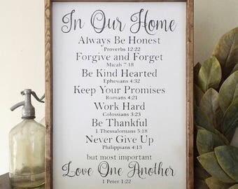 In our home sign