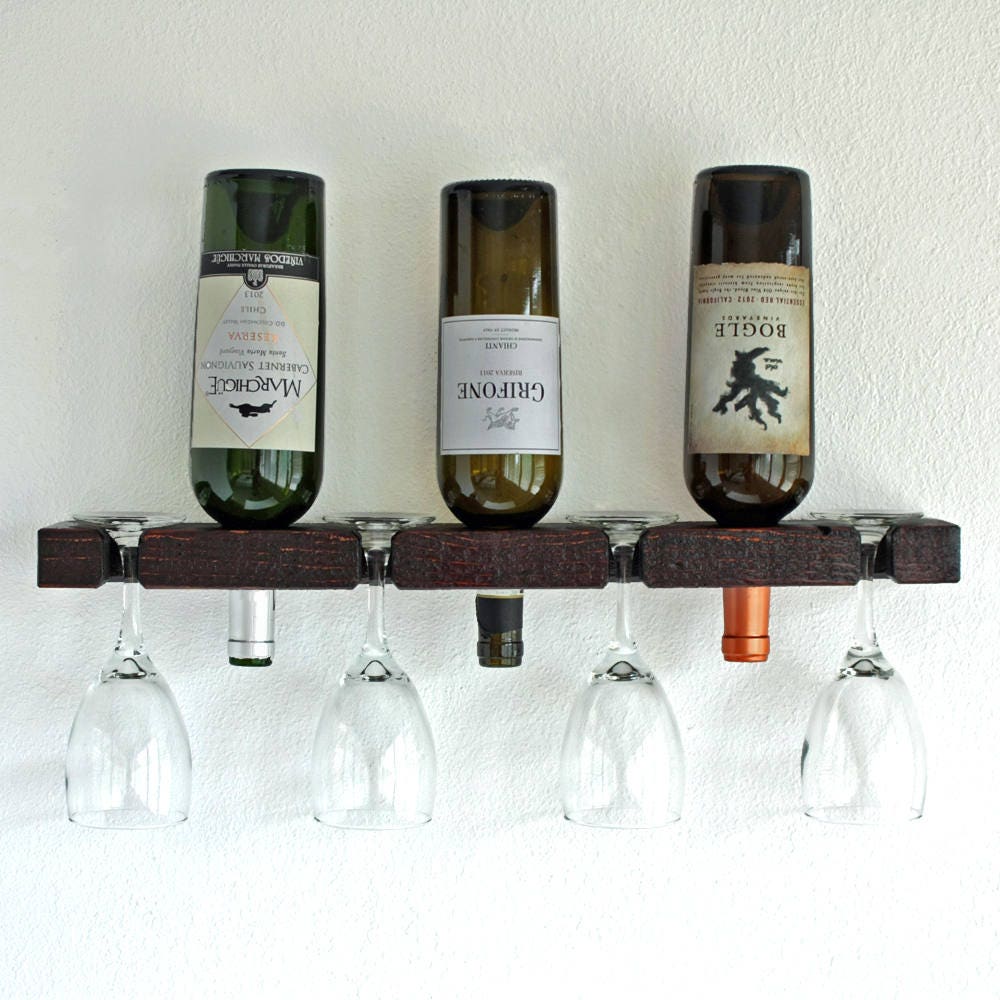 Wine Rack Wall Mounted Wine Rack Small Wine Rack Holds 3