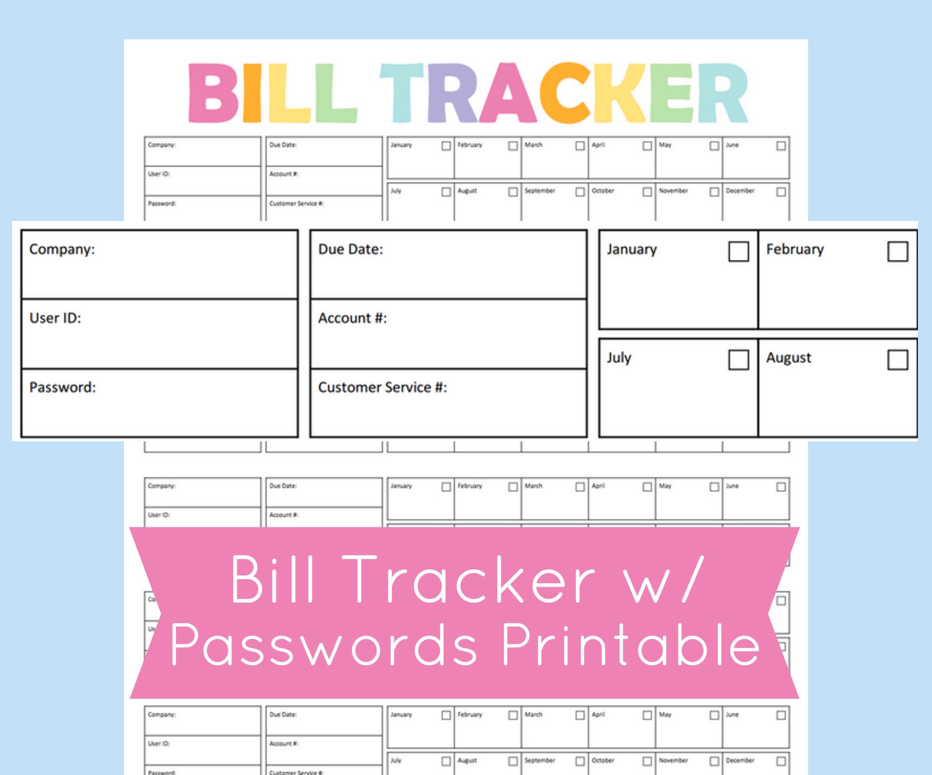 free bill account tracker free bill account tracker