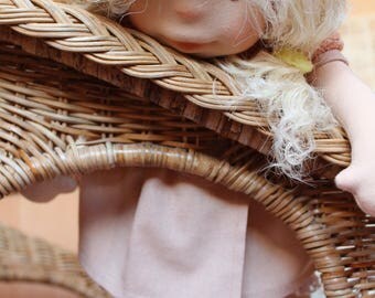 Waldorf doll style 41 cm\16.4"Puppen Poupee Muneca Rag doll