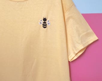 Embroidered Bee T-shirt