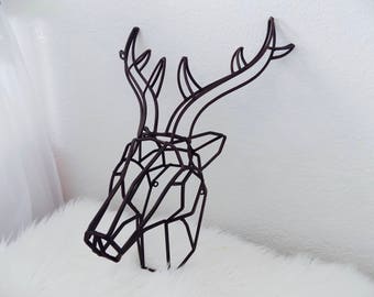 Geometric deer | Etsy