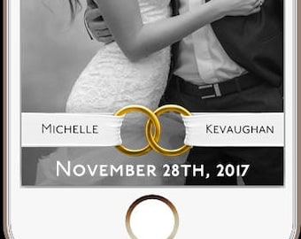 Wedding rings snapchat filter, gold rings snap filter, wedding snap chat filter, wedding snap geofilter, wedding rings snapchat filter