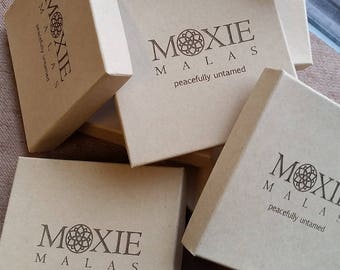 100 Custom Branded 3.5 x 3.5" Lasercut Boxes { Jewelry boxes, custom packaging, displays, custom boxes, branded, personalized box }