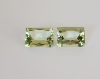 Green Amethyst (Prasiolite ) Loose Gemstones.